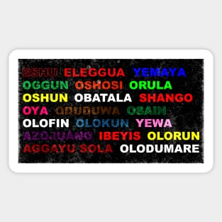 Orishas Sticker